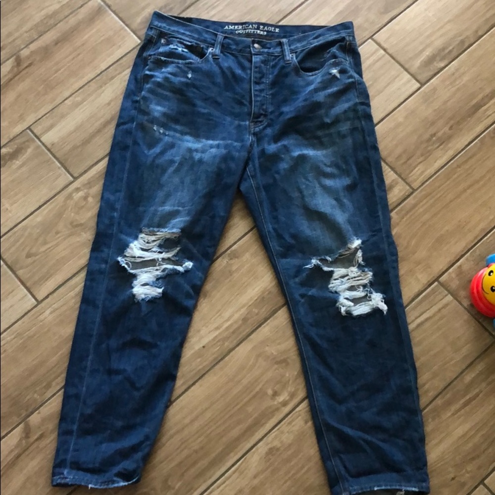 High rise jeans